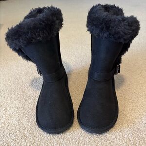 Children's Place - Girls Buckle Faux Fur Chalet Boots